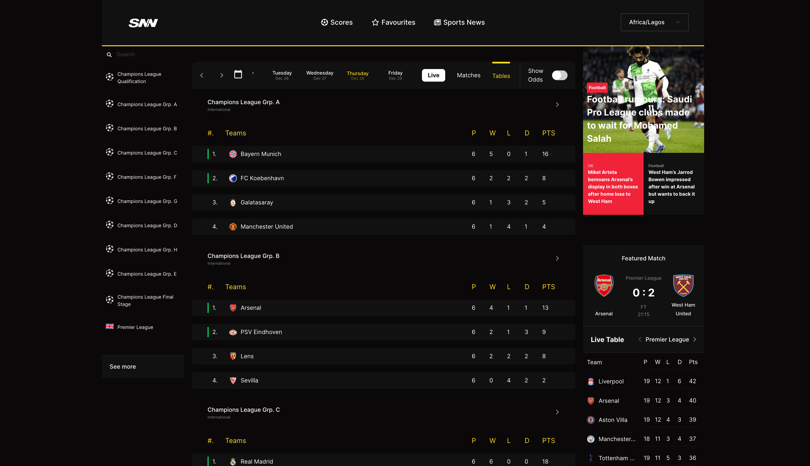 ScoreNowNow — screenshot 1